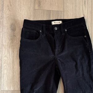 Madewell Women's Velvet skinny Jeans